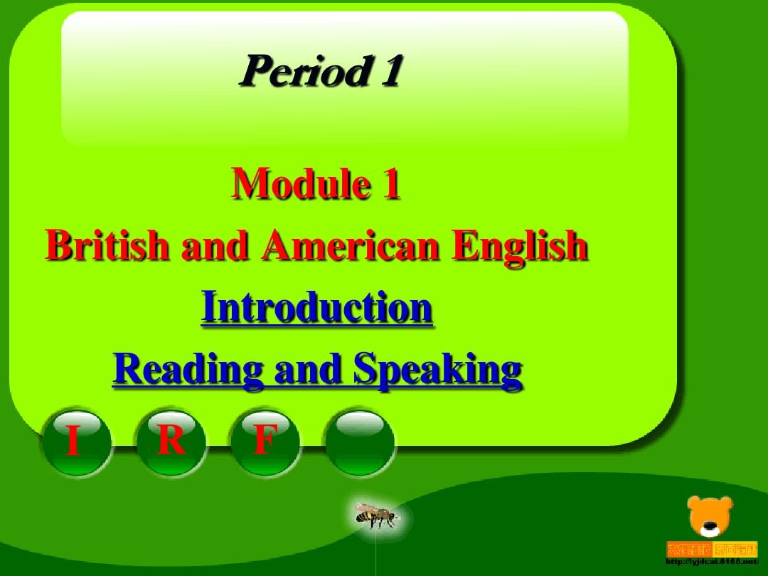外研社高中英语必修五_module1系列PPT